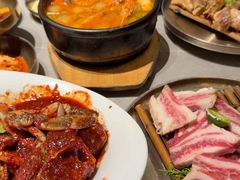 -草家酱蟹炭火烤肉店(珲春南路一店)