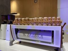 自助调料区-% Arabica阿拉比卡咖啡烘焙工坊