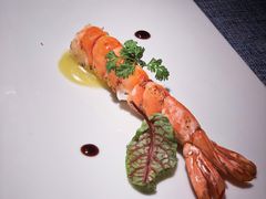 香煎虎虾配菠萝-弦月窗LUNETTE BY AMANDA(复兴路店)