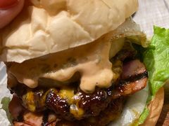 双层牛肉汉堡-Hurricane's Grill 飓风牛排