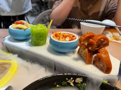 凉菜四式拼盘-老头儿油爆虾·1987杭州烟火味(湖滨银泰in77D区店)