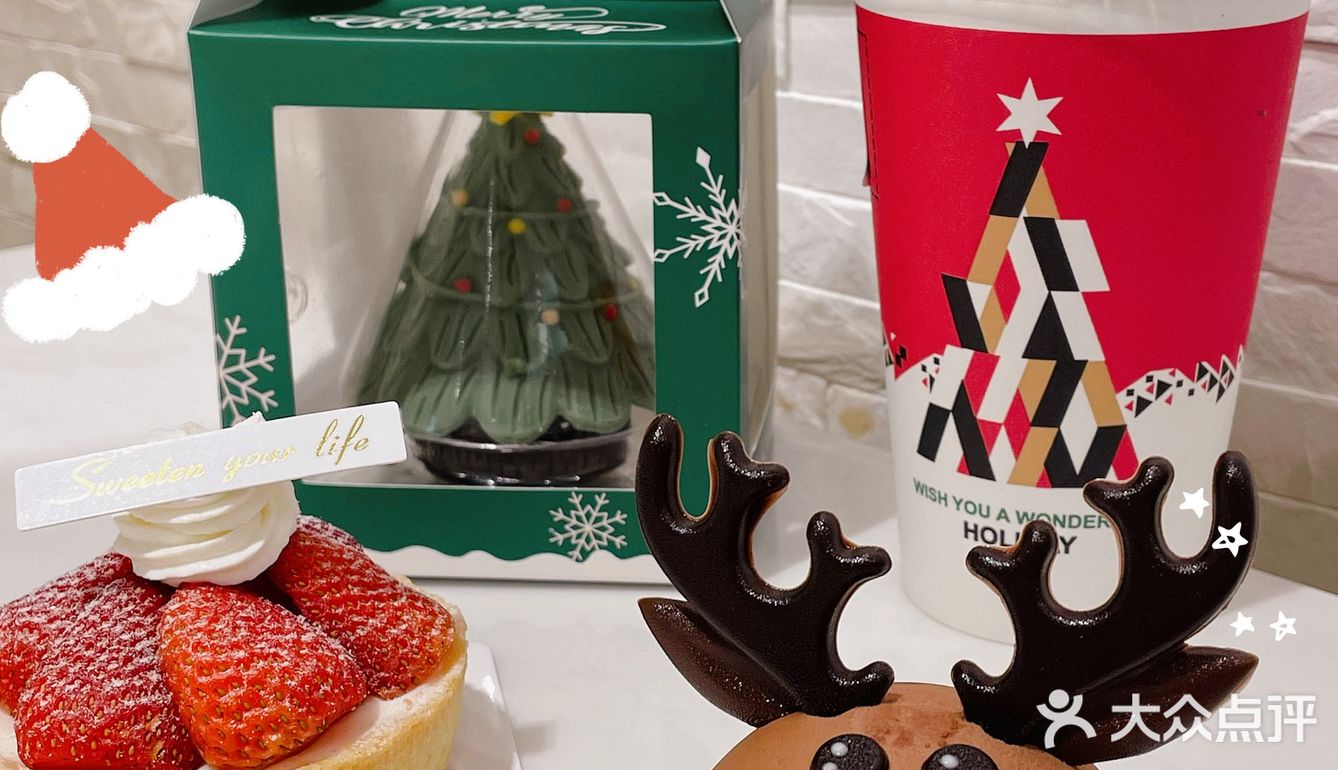 85度C圣诞趴｜颜值爆表，将氛围拉满💃