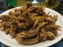 濑尿虾椒盐-仁记海鲜餐厅美食店