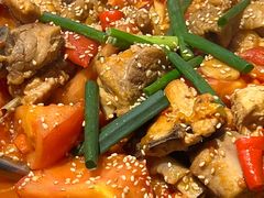 -贵州辣子鸡番茄鸡
