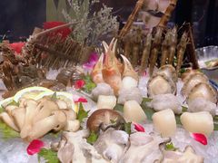 海鲜拼盘-金陵饭店 56F 家·海鲜火锅餐厅