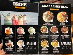 菜单-BE BRIGHT KITCHEN(正佳广场店)