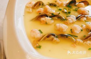 Shrimp and Egg Custard