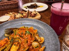 海鲜自制菠菜宽面-G+KITCHEN(龙湖狮山天街店)