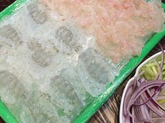 鱼生虾生拼盘-官塘锋记鱼生·生腌·砂锅粥(牌坊街店)