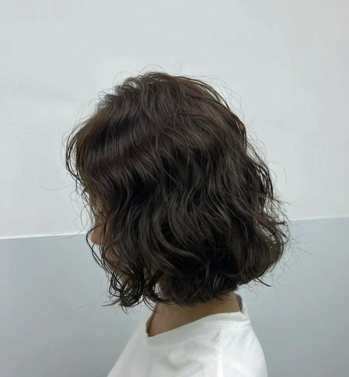 超显发量多的烫发 法式蛋卷