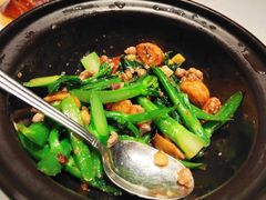 芥兰啫啫煲-镛记酒家