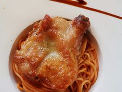 加勒比茄茸照烧鸡扒意粉-more than meow吴止猫主题餐厅(承德 中船汇店)