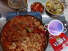 芝士满满部队火锅-Meet Sun韩式大排档(五一广场7MALL店)