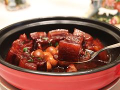 红烧肉加蛋-上海老饭店(北京分店)