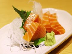 三文鱼刺身-富山日式料理(宽厚里店)