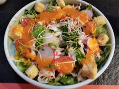蟹肉温泉蛋色拉-喜寿司(金狮广场店)