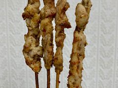 烤鸡肉串-平娃三宝烧烤·面食(南小街店)