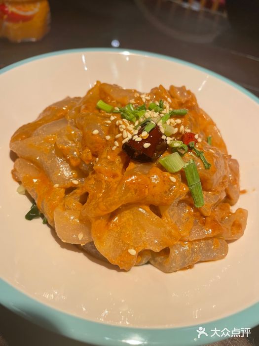 江边城外烤全鱼(方庄店)麻酱拉皮图片