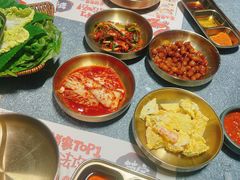 -草家酱蟹炭火烤肉店(珲春南路二店)