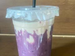 芋泥啵啵奶茶-爱樂咖啡(青年体育公园店)