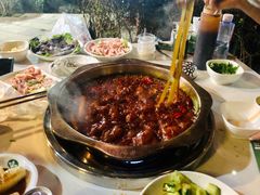 红汤锅底（大锅）-枇杷园食为鲜火锅(南山店)