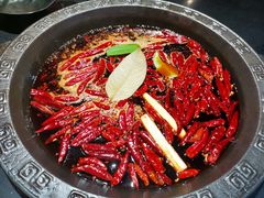 纯手工打造红汤锅-莽子老火锅(大坪店)
