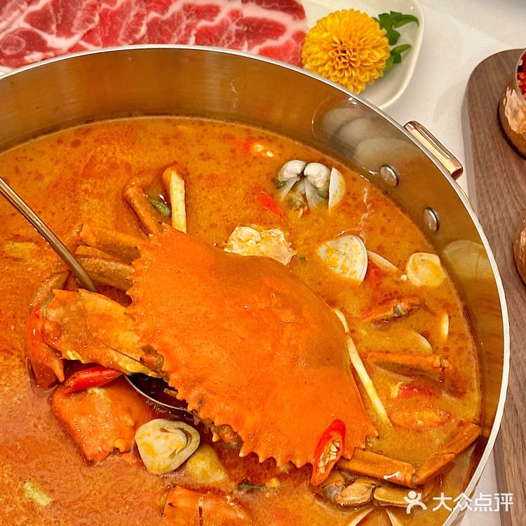 托朋友的福…吃到了上海坠优雅的打边炉