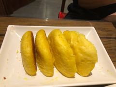 玉米面锅贴-小时候文化餐厅(盘山店)