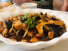 垮炖鲟鱼豆腐-京北渔家傲