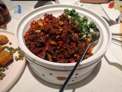 莲花血鸭拌雪菜-千百味红餐厅·江西菜(绿地双子塔店)