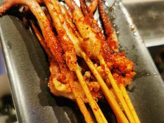铁板鱿鱼-嫩羊羊·延边烤串·朝鲜族美食(张家港美食街店)