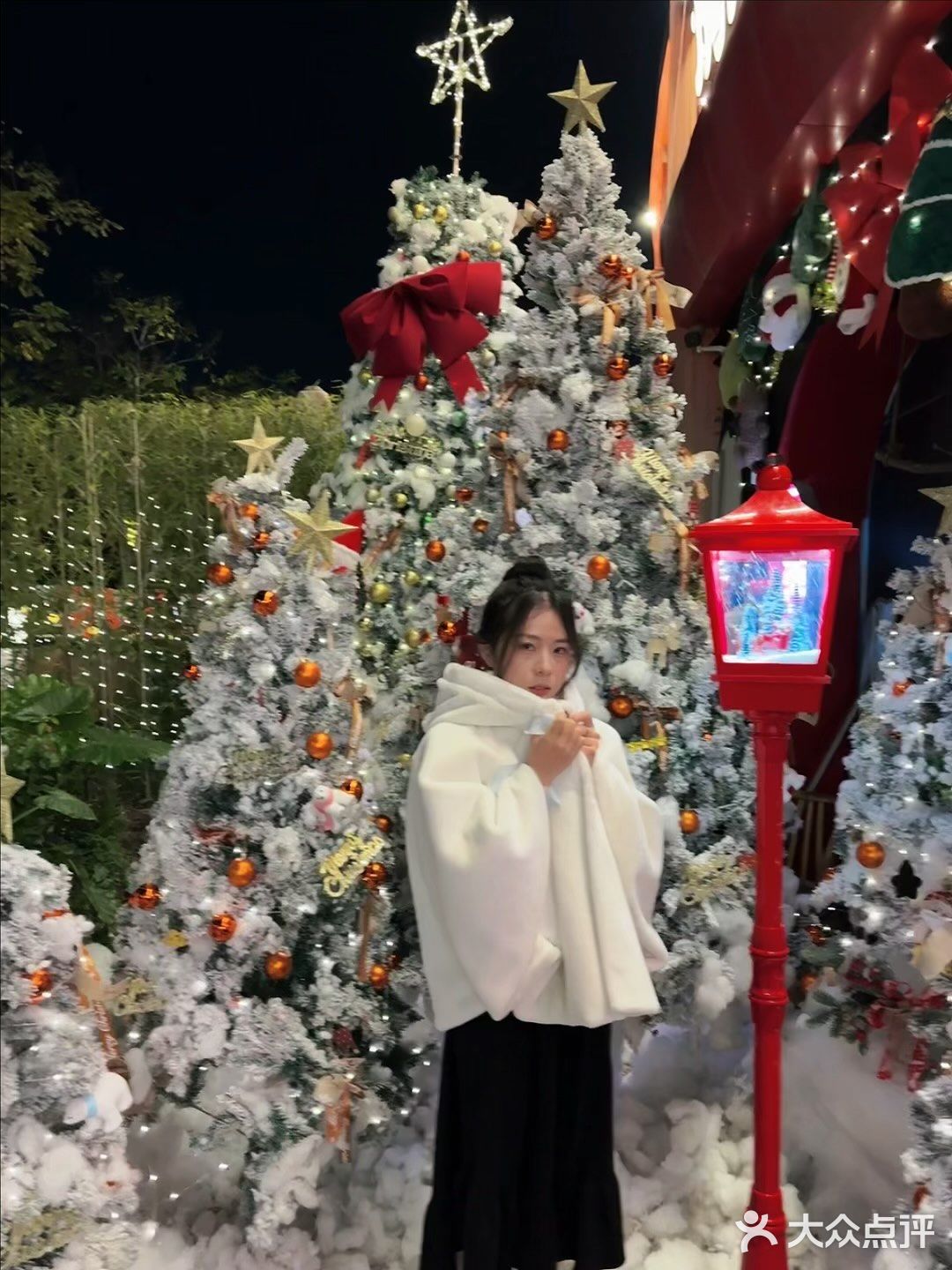 圣诞浓度100%｜免fei拍照，每天下雪❄️