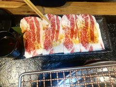 调味五花肉-九田家黑牛烤肉料理(太阳城店)