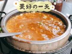 石锅海胆豆腐-柒园·三十年创意杭帮菜(龙湖滨江天街店)