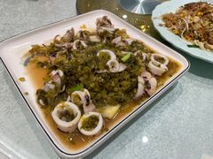 酸菜炒鱿鱼-温岭人家(红花北路店)