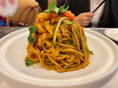 土豆泥拌莜面-内蒙古驻京办餐厅