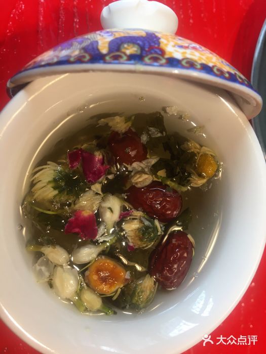 谭鸭血老火锅(番禺万达店)八宝茶图片