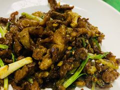 姜葱牛梅皮-巫记鸡饭店