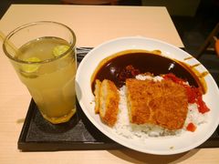 黑咖喱黄金猪排饭-吉野家(上海美罗城店)