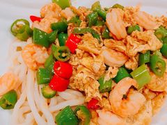 辣爆虾仁鸡蛋面-文三里屯面馆(三里屯店)