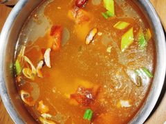 酸萝卜鸭架汤-守柴炉烤鸭(中海国际店)