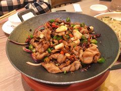 干锅肥肠-金掌勺锅包肉(太原万达店)