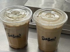繁星桂花拿铁-Seesaw Coffee(上海国金中心店)