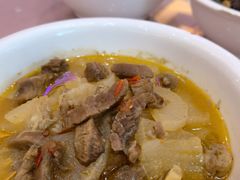 笨萝卜炖牛腩-伙工殿餐厅(吉大店)