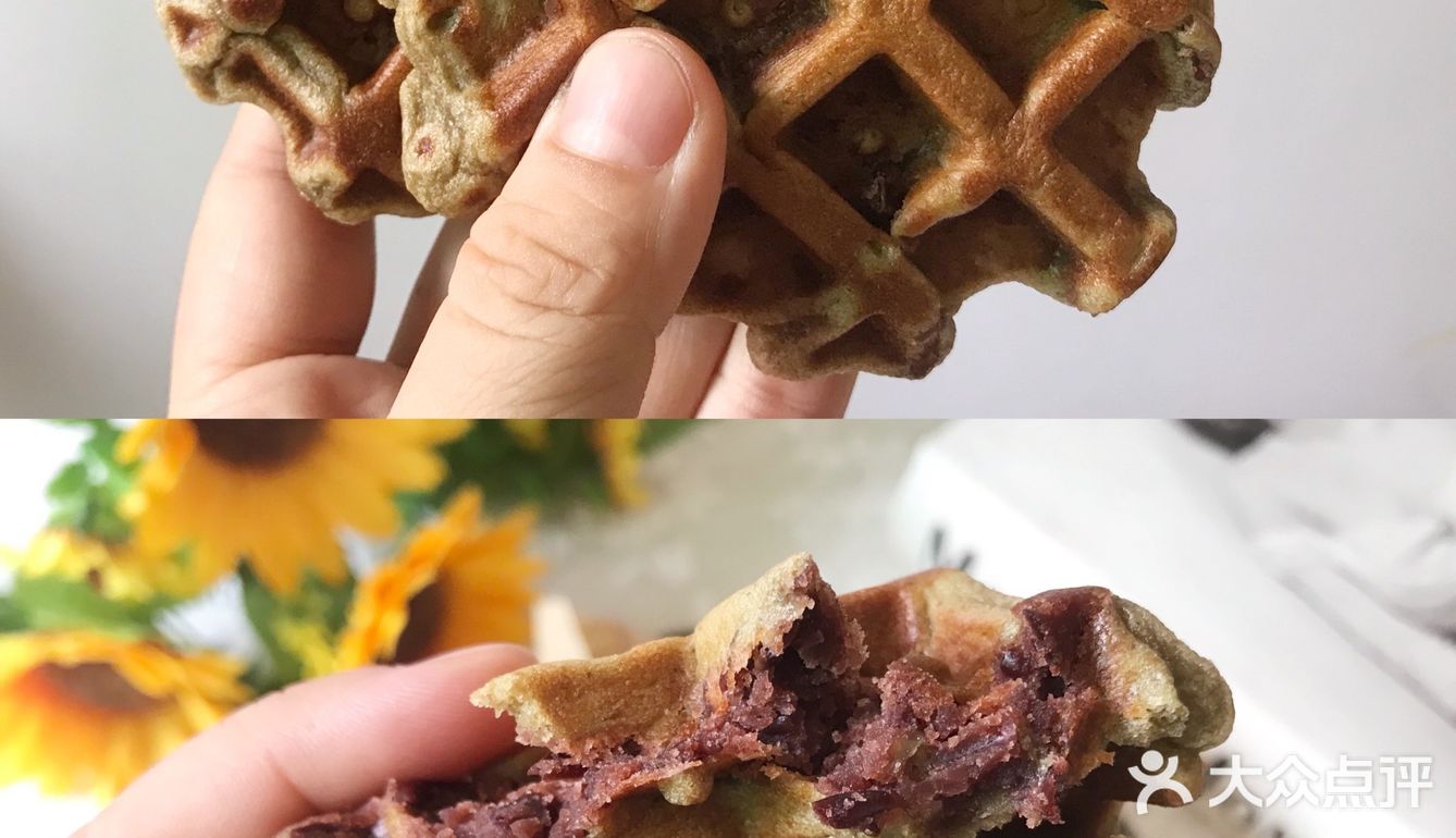 隔夜都不会硬的华夫饼，搅拌面糊就可以做成功啦