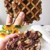 隔夜都不会硬的华夫饼，搅拌面糊就可以做成功啦