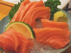 三文鱼刺身-松川日本料理(长沙路店)