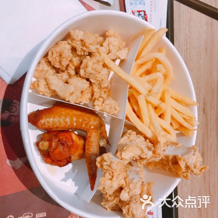 肯德基小食拼盤圖片-北京快餐簡餐-大眾點評網