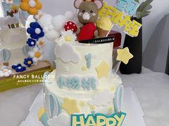 -卡比儿童蛋糕·心意定制·低脂零卡糖动物奶油FancyBALLOON(滨海店)