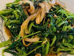 马拉盏炒通菜-大头虾越式风味餐厅(光明广场店)